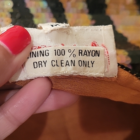 Vintage Silk Dress - Picture 8 of 8